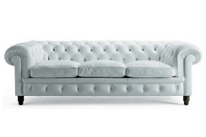chester capitoné sofá gris